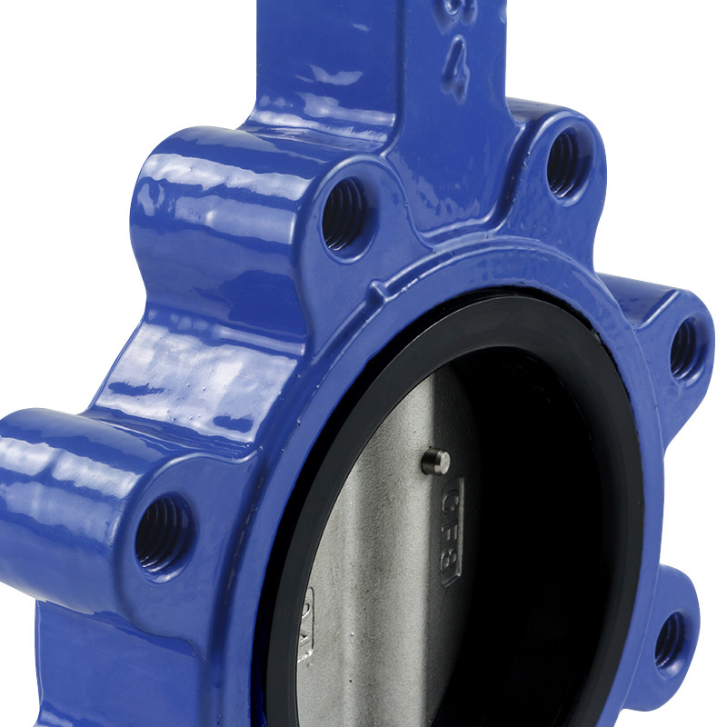 Pn10 Pn16 API ANSI DIN JIS Cast Iron Stainless Steel Wafer Lug Butterfly Valve - Image 2